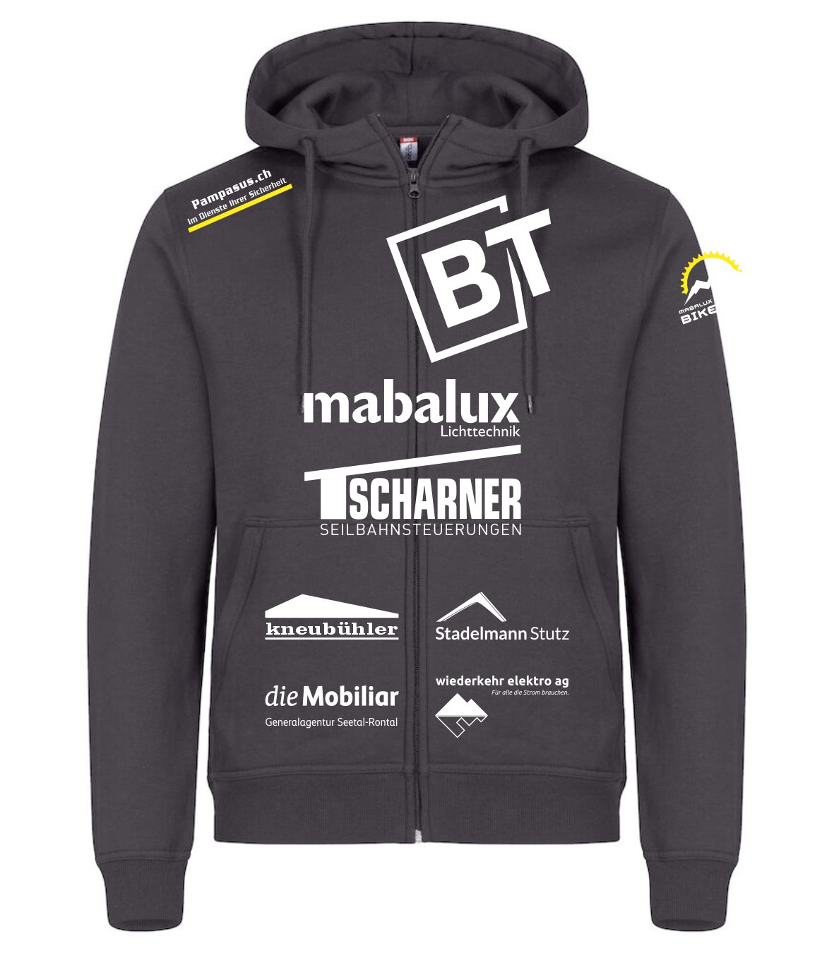 Bike-Team Zip-Hoodie | Kinder